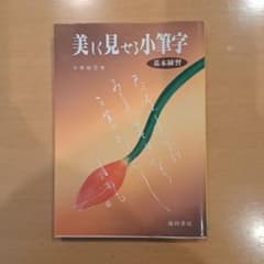 美しく見せる小筆字 小林環美のサムネイル