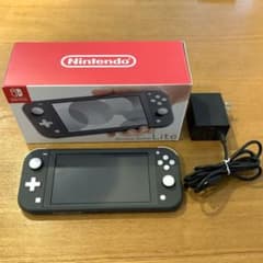 Nintendo Switch Lite グレー ACアダプター・外箱付き - メルカリ