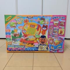 中古品 ピピッとおかいもの！アンパンマンレジスターDX 欠品ありのサムネイル