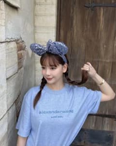 【即購入可】alexanderwan/ラメTシャツ ライトブルー m71975611925_1.jpg?1724335603