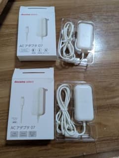 使用感あり【ドコモ純正品 2個セット】ACアダプタ07 - メルカリ
