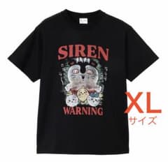 ちいかわ 映画ちいかわ Tシャツ WARNING ブラック XLサイズのサムネイル