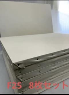 未使用、訳あり】キャンバス F25 8枚セット クレサンジャパン 綿化繊