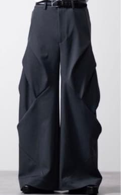 CLEL プライムTR 3D タックパンツ Sグレー 裾上げ済み - メルカリ