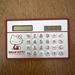 キティーちゃんソーラーミニ電卓のサムネイル