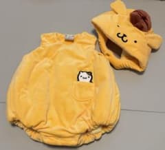 ポムポムプリン なりきりロンパース 80〜90 futafuta　バースデイのサムネイル