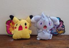 2013 Oops！　ポケモンセンター　ぬいぐるみ　マスコット　2個セットのサムネイル