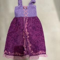 Disney Wrap Towel 110cm Purple