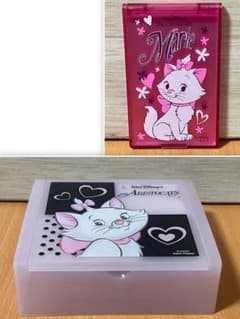 북 상자 디즈니 마리 쥬얼리 박스 액세서리 케이스 컴팩트 미러 손 거울