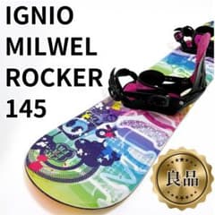 良品✨送料無料】IGNIO MILWEL ROCKER ジュニアスノーボード - メルカリ