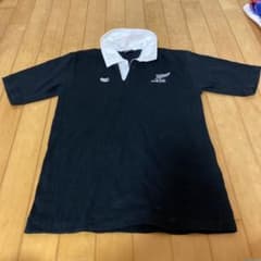 日本製】Canterbury オールブラックス ラガーシャツ - メルカリ