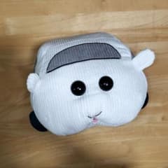 中古品　PUI PUI モルカー コーデュロイ GB ぬいぐるみ 2　シロモ