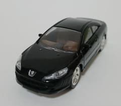 PEUGEOT 407 ミニカー ブラックのサムネイル