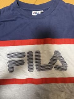 FILA 半袖Tシャツ ネイビー レッド 150のサムネイル