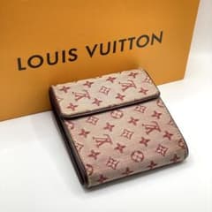 LOUIS VUITTON ミニ ポルト ビエ カルト クレディ モネ チェリー