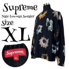 XL✨】Supreme♡Nate Lowman Sweater ニット メンズ - メルカリ