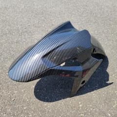 Z400 カーボン調 フロントフェンダーのサムネイル