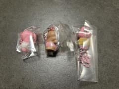 おぱんちゅうさぎ マスコット キーホルダー 3点セット　チョコがけビスケットのサムネイル