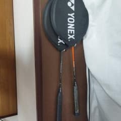 YONEX バドミントンラケット 2本セットのサムネイル