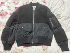 ジャケット・アウター OVER(ALL) Tokyo THE BLACK SHEEP MA-1 overalltokyo THE BLACK SHEEP MA-1 JACKET - メルカリ