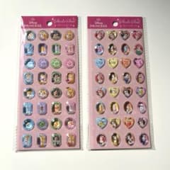 ディズニープリンセス ストーンシール 2点セットのサムネイル