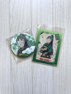 忍たま乱太郎 立花仙蔵 タワレコカフェ 缶バッジ&アクリルカード