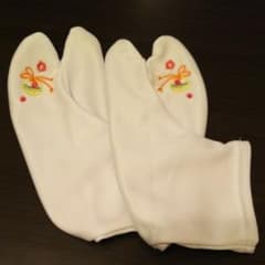 刺繍 ストレッチ 足袋 キッズ 七五三のサムネイル