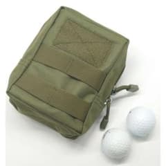 Large-capacity golf ball pouch, ball holder, rangefinder storage, small item storage, smartphone, GR