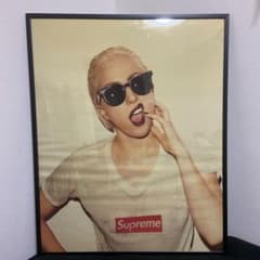 Supreme レディーガガ　Lady Gaga ポスター　額縁付きのサムネイル