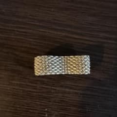 激レア　TIFFANY & CO. サマセット メッシュ リング 19．5号のサムネイル