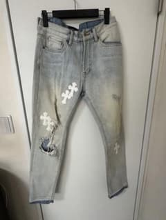 9TEEN8IGHT ダメージ加工クロスパッチデニムのサムネイル
