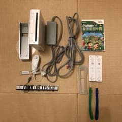 Nintendo Wii本体&街へ行こうよどうぶつの森ソフトセットのサムネイル