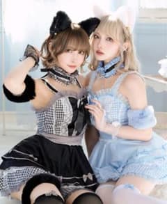 ギンガムアニマルキャット《ハロウィンコスプレ7点セット》のサムネイル