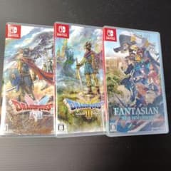 Switch ゲームソフトまとめ売り3本のサムネイル
