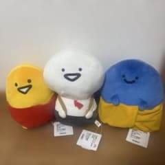 お文具といっしょ　ぬいぐるみ 3体セット