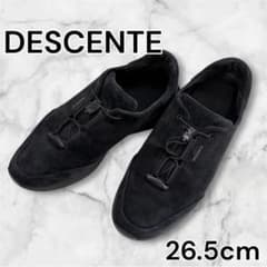 【DESCENTE】デサント　透湿防水設計スニーカー　26.5cm ブラック