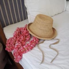 マリホジャ Raffia Sailor Ribbon Hat - メルカリ