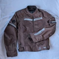 KOMINE メッシュバイクジャケット ブラウン KOMINE バイク用メッシュジャケット ブラウン - メルカリ
