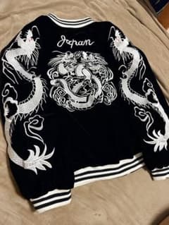 美品 vintage 90s 別珍 大龍 日本限定 スカジャン vintage 美品 vintage 90s 別珍 大龍 日本限定 スカジャン vintage - メルカリ