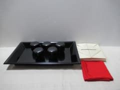 茶道　七事　茶歌舞伎道具　盆　小棗　折据　茶歌舞伎掛帛紗 茶道 七事 茶歌舞伎道具 盆 小棗 折据 茶歌舞伎掛帛紗 - メルカリ