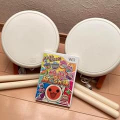 [동작 확인 완료] Wii WiiU 타타콘 바치 세트 북의 달인 2 개 세트 c