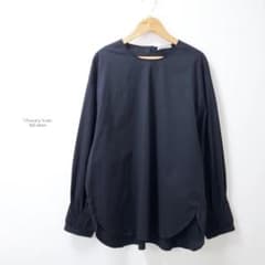 美品☆23SS☆セオリーリュクス パフスリーブ コットン ブラウス 