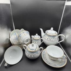 【希少廃盤品】　ノリタケ　ポロネーズ　カップ&ソーサー　ティーセット ② ノリタケ ポロネーズ カップ&ソーサー 廃盤 - メルカリ