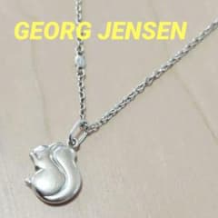   ジョージジェンセン リスモチーフ ネックレス GEORG JENSEN ジョージジェンセン リスモチーフ ネックレス - メルカリ