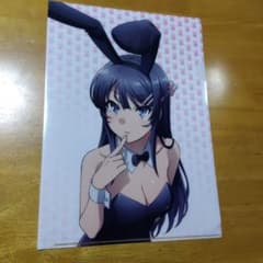 7251 블루 돼지 사쿠라지마 마이 A-4 클리어 파일