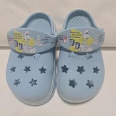[Listing ends at the end of September] Disney Donald Duck Sandals, Light Blue, 16cm