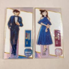 名探偵コナン 30周年記念 コナン展 アクリルスタンド 工藤新一 毛利蘭