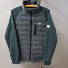 サト様専用/マスターバニー袖切り替え中綿ジャケット/カーキ色のサムネイル