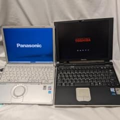 ジャンクノートPC 2台セット Let's note / dynabookのサムネイル
