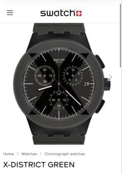 d*7様 希少 SWATCH XX-RATED ストレートエッジ Xウォッチ ハ - メルカリ